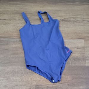 Nabaiji Decathalon One-Piece Swimsuit- Sky Blue Juniors Girls Size M